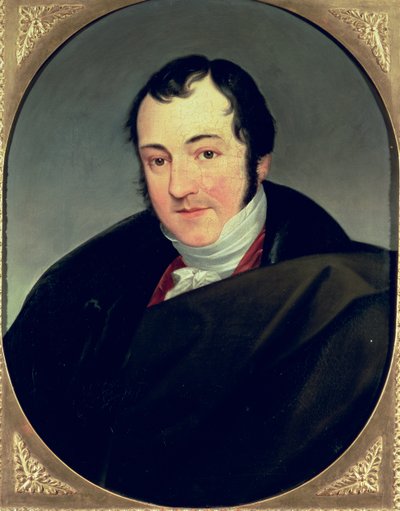 Portrait of Karl Thomas Mozart, elder son of Wolfgang Amadeus Mozart by Italian School